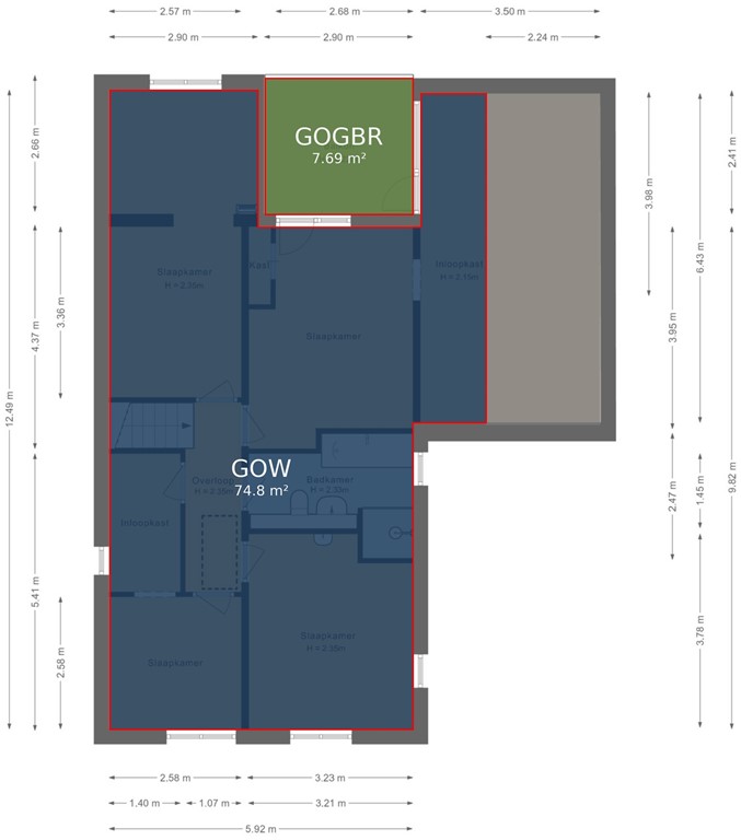 mediumsize floorplan